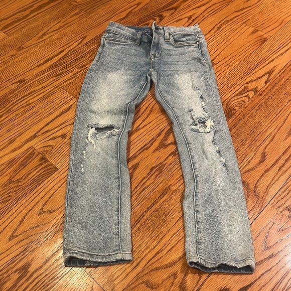 Blank NYC Girl’s The Mini Madison High Rise Crop Jeans Size 8 - Picture 2 of 7